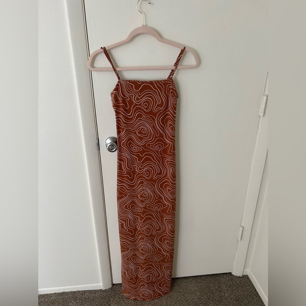 Printed Maxi Dress